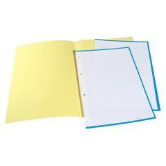 Subcarpeta liderpapel a4 amarillo pastel 180g/m2 - Imagen 1