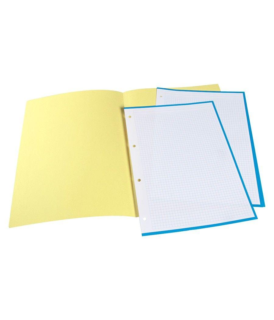 Subcarpeta liderpapel a4 amarillo pastel 180g/m2 - Imagen 1