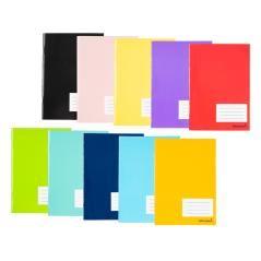 Libreta liderpapel smart a4 tapa blanda 80 hojas 60g/m2 cuadro 5 mm con margen colores surtidos - Imagen 1