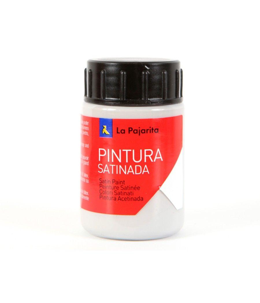 Pintura látex la pajarita gris plata 35 ml - Imagen 1