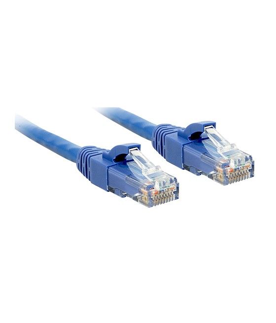Lindy Cat.6 U/UTP 0.5m cable de red Azul 0,5 m Cat6 U/UTP (UTP)