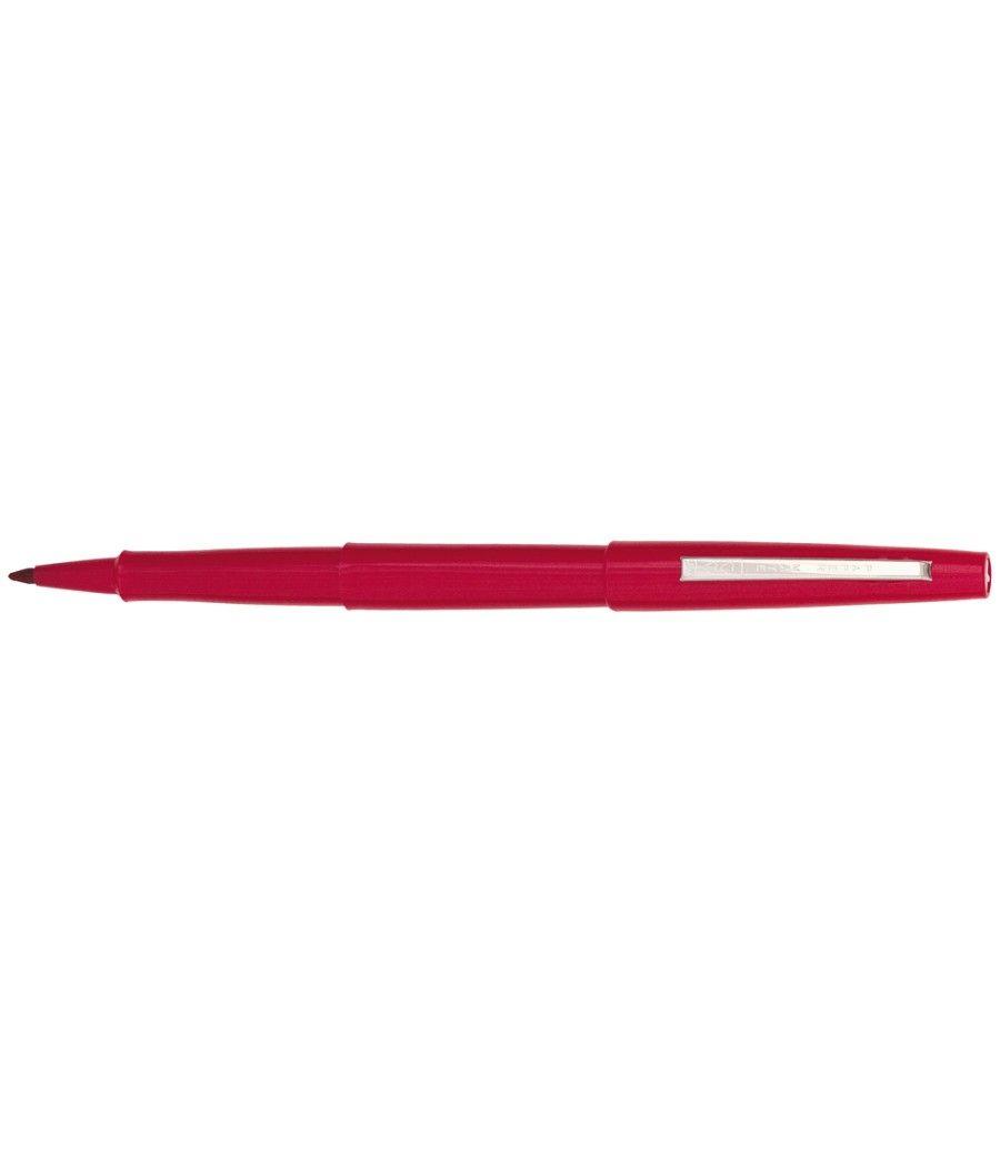 Rotulador paper mate flair original punta fibra rojo - Imagen 1