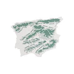 Plantilla liderpapel mapa españa plástico 22x18 cm bolsade 3 unidades - Imagen 1