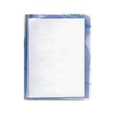 Carpeta dossier uñero plástico q-connect 180 mc folio transparente - Imagen 1