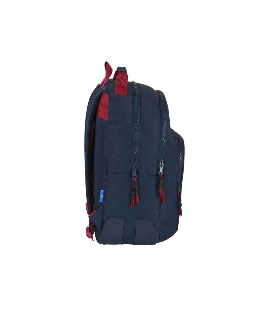 Cartera escolar safta mochila 320x150x420 mm f.c. barcelona corporativa - Imagen 1