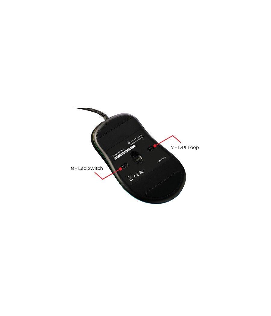 SureFire Condor Claw ratón mano derecha USB tipo A Óptico 6400 DPI - Imagen 11