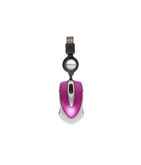 Verbatim Go Mini ratón USB tipo A Óptico 1000 DPI - Imagen 1