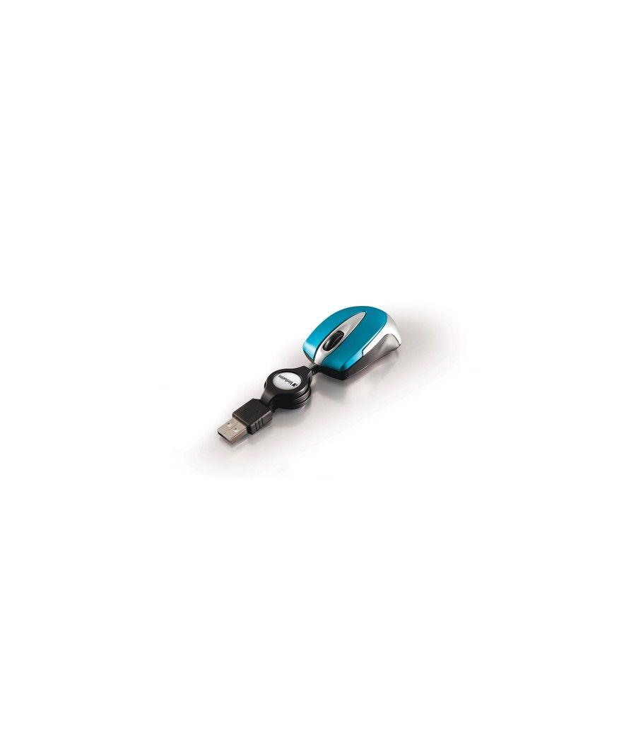 Verbatim Go Mini ratón Ambidextro USB tipo A Óptico 1000 DPI - Imagen 3