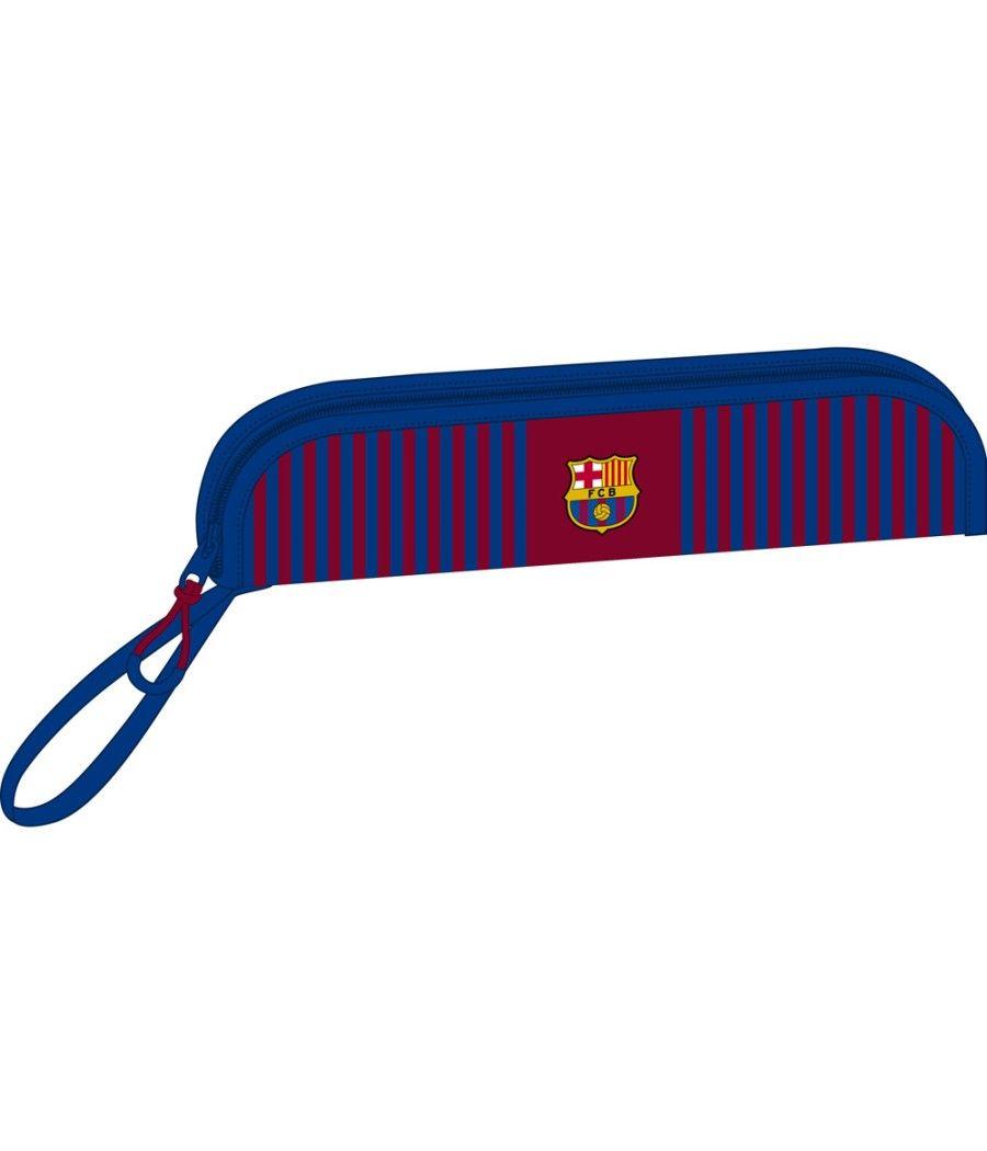 Bolso escolar safta f.c. barcelona 1 equipacion 21/22 portatodo portaflauta 370x20x80 mm - Imagen 1