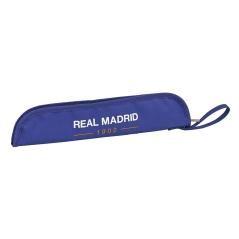 Bolso escolar safta real madrid 1 equipacion 21/22 portatodo portaflauta 370x20x80 mm - Imagen 1