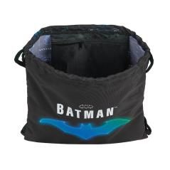 Cartera escolar safta batman bat-tech saco plano 350x400 mm - Imagen 1