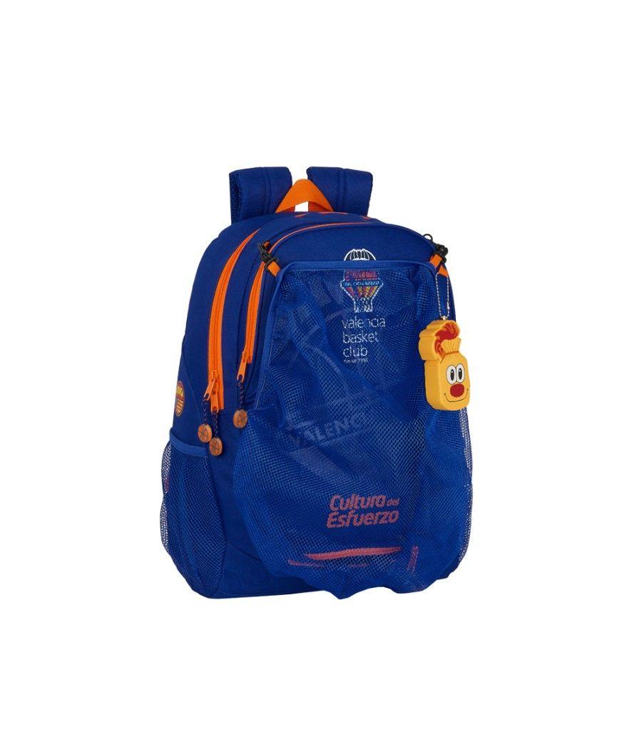 Cartera escolar safta valencia basket club mochila adaptable a carro 320x160x440 mm - Imagen 1