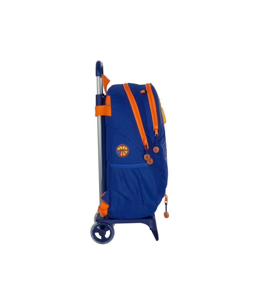 Cartera escolar safta con carro valencia basket club 320x160x440 mm - Imagen 1