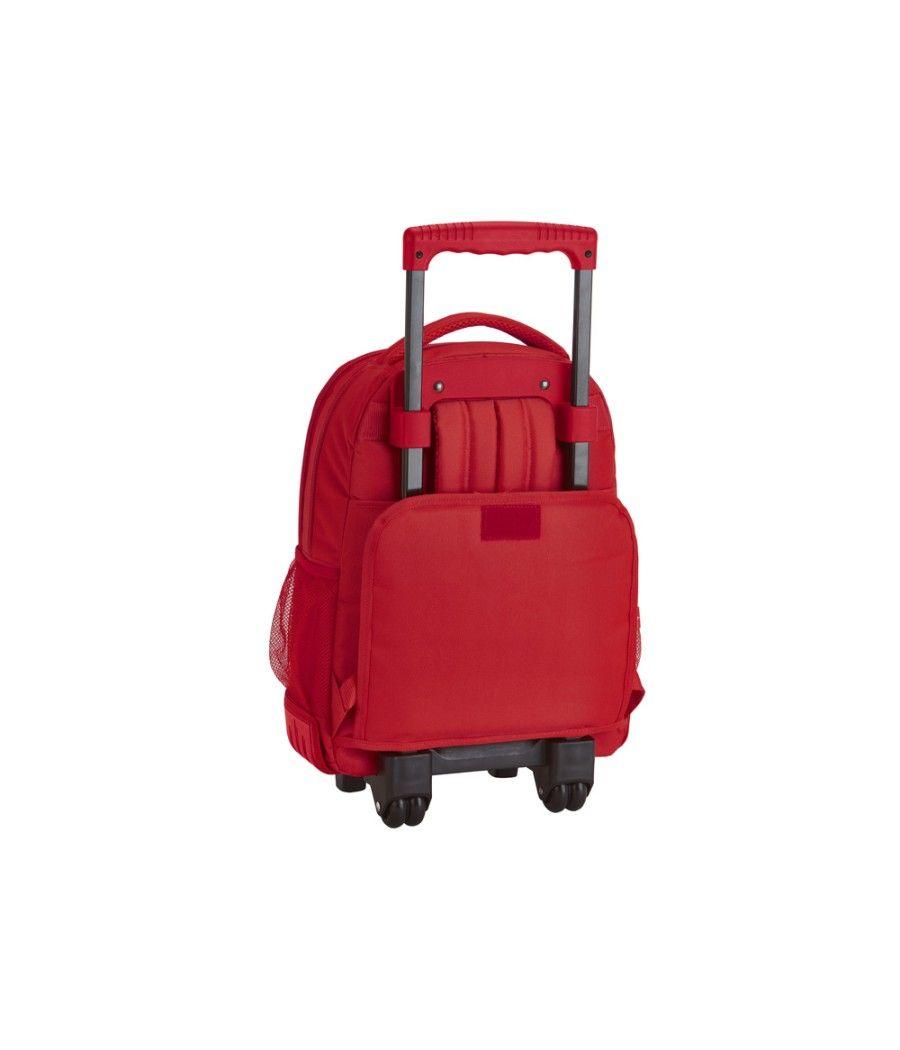 Cartera escolar safta con carro sporting de gijon mochila grande con ruedas compact 320x450x210 mm - Imagen 1