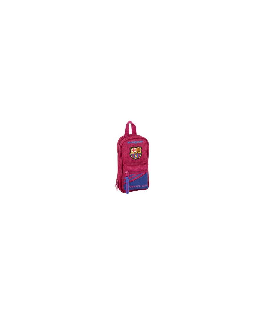 Plumier escolar safta f.c. barcelona corporativa mochila con 4 portatodos llenos 120x50x230 mm - Imagen 1