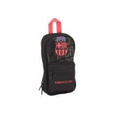 Plumier escolar safta f.c. barcelona 3 equipacion 18/19 mochila con 4 portatodos llenos 120x50x230 mm - Imagen 1