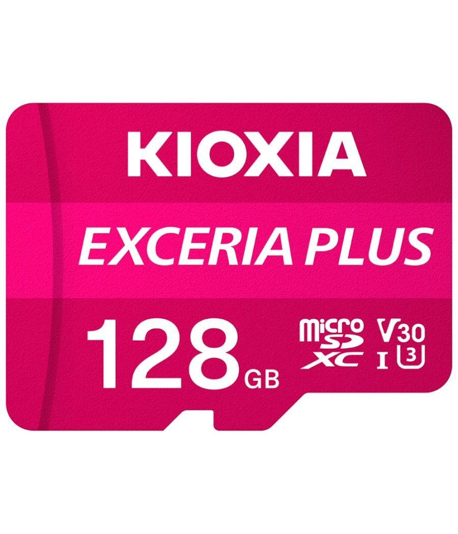 Micro sd kioxia 128gb exceria plus uhs - i c10 r98 con adaptador - Imagen 1