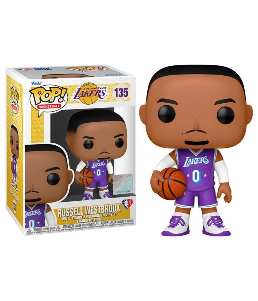 Funko pop deportes nba russell westbrook los angeles lakers ce21 59266 - Imagen 1