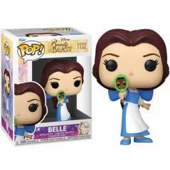 Funko pop disney la bella y la bestia bella con espejo 57583 - Imagen 1