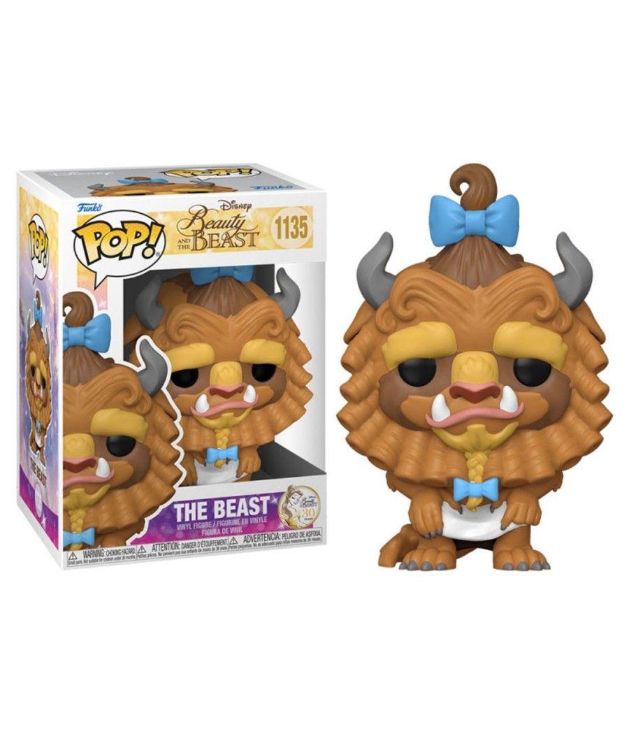 Funko pop disney la bella y la bestia bestia con rizos 57585 - Imagen 1