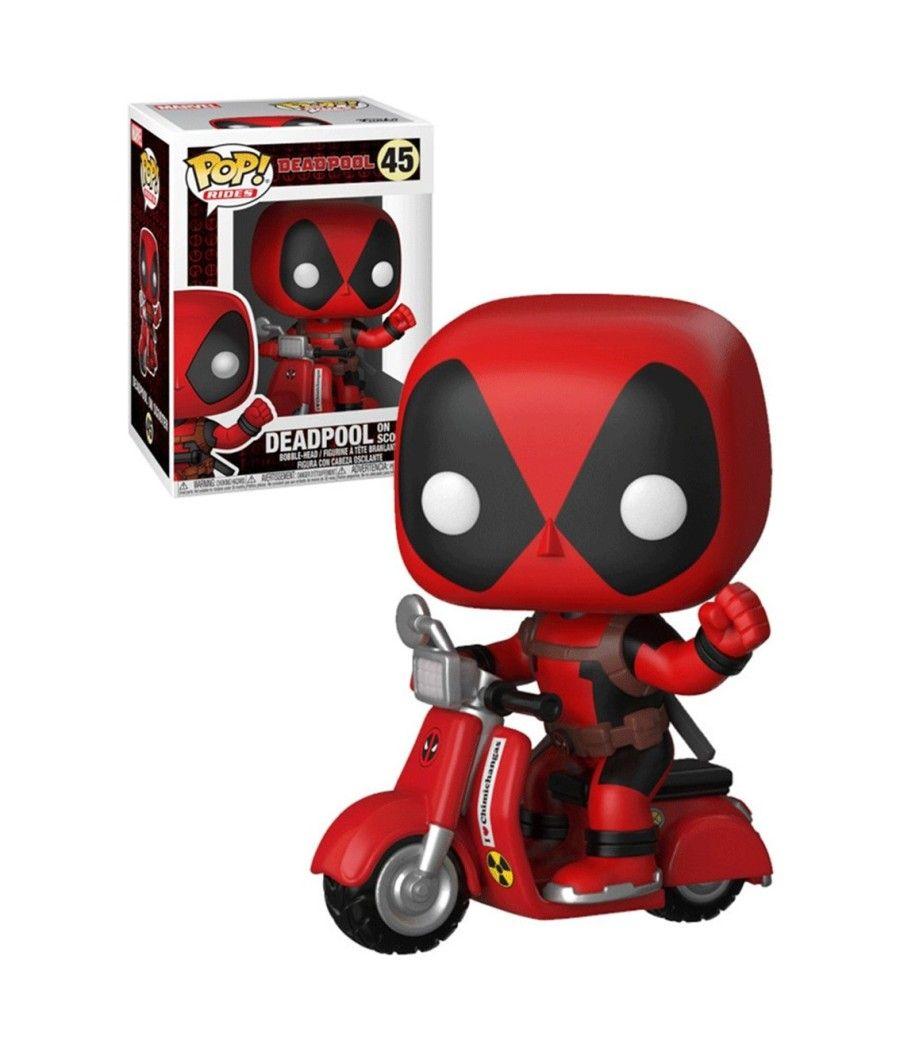 Funko pop rides marvel deadpool con scooter 30969 - Imagen 1