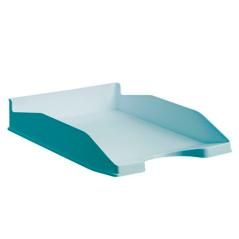 Bandeja sobremesa archivo 2000 ecogreen plástico 100% reciclado apilable formatos din a4 y folio color azul - Imagen 1