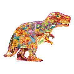 Puzle mideer mundo de dinosaurios con forma animal grande 280 piezas - Imagen 3