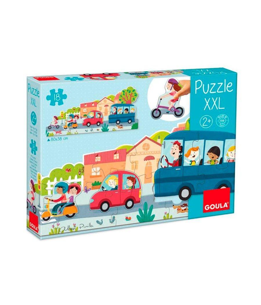 Puzle goula xxl vehiculos 18 piezas - Imagen 2