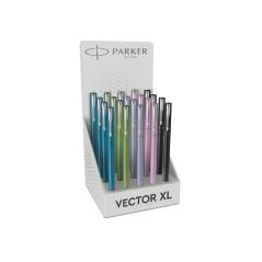 Pluma parker vector xl plumin f expositor de 20 unidades colores surtidos - Imagen 3