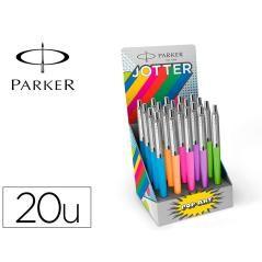 Bolígrafo parker jotter originals pop art edicion especial expositor de 20 unidades colores surtidos - Imagen 2