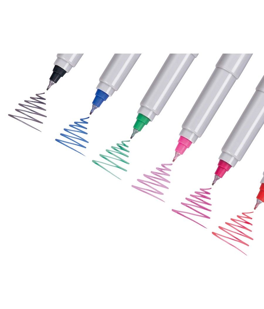 Rotulador sharpie permanente ultrafino blister 12 unidades colores surtidos - Imagen 5