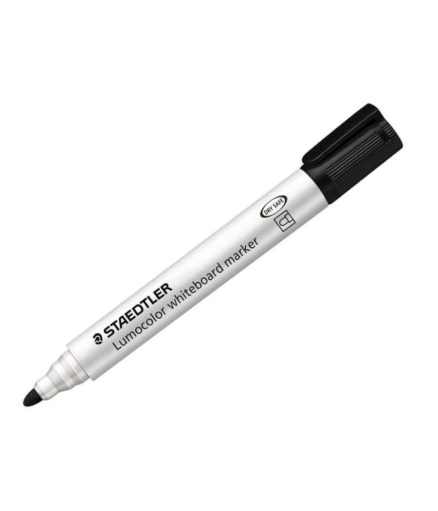 Rotulador staedtler lumocolor 351 para pizarra blanca punta redonda 2 mm recargable color negro PACK 10 UNIDADES - Imagen 3