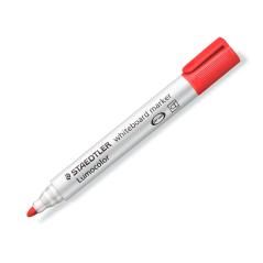 Rotulador staedtler lumocolor 351 para pizarra blanca punta redonda 2 mm recargable color rojo PACK 10 UNIDADES - Imagen 3