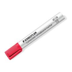 Rotulador staedtler lumocolor 351 para pizarra blanca punta redonda 2 mm recargable color rojo PACK 10 UNIDADES - Imagen 4