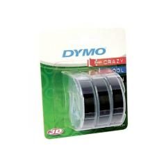 Cinta dymo 3d 9mm x 3mt para rotuladora omega/junior color negro blister 3 unidades - Imagen 4