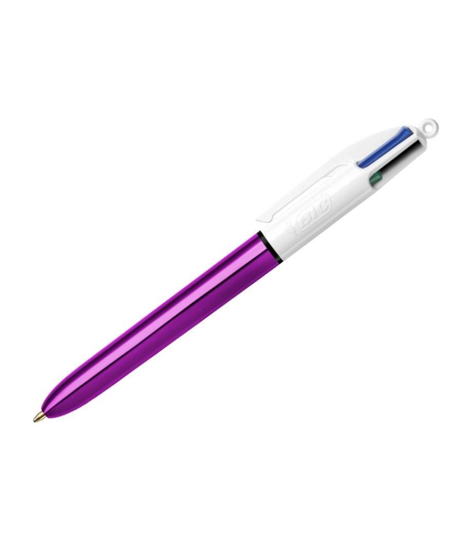 Set escritura bic 1 cuatro colores shine + 1 fluorescente grip pastel + 1 notebook - Imagen 6