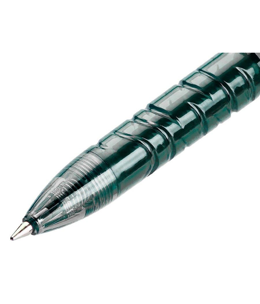 Bolígrafo pilot ecoball plástico reciclado tinta aceite punta de bola 1 mm color verde PACK 10 UNIDADES - Imagen 4