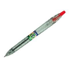 Bolígrafo pilot ecoball plástico reciclado tinta aceite punta de bola 1 mm color rojo PACK 10 UNIDADES - Imagen 3
