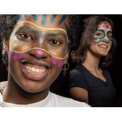 Barra de maquillaje carioca mask up neon / metallic expositor 12 blister de 2 barras colores surtidos - Imagen 5