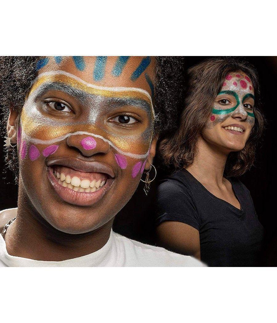 Barra de maquillaje carioca mask up neon / metallic expositor 12 blister de 2 barras colores surtidos - Imagen 5