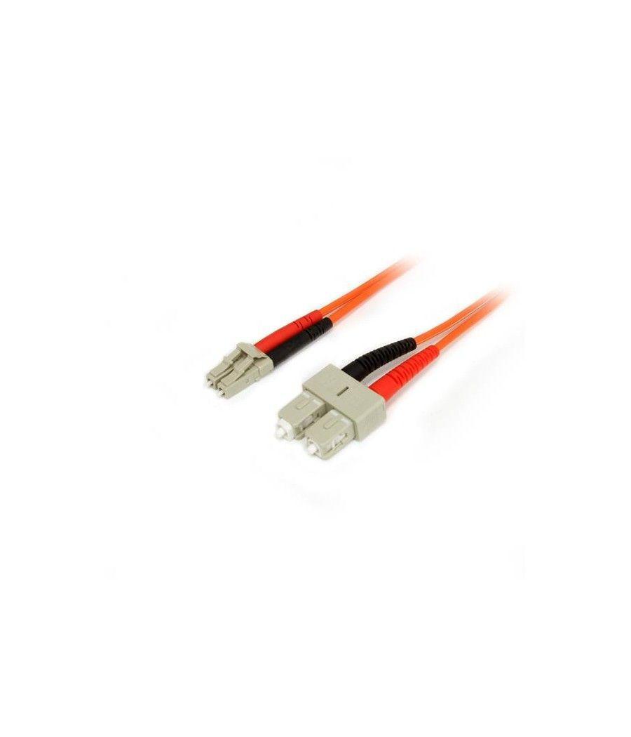 StarTech.com Cable Patch de Fibra Duplex Multimodo 50/125 1m LC - SC - Imagen 2