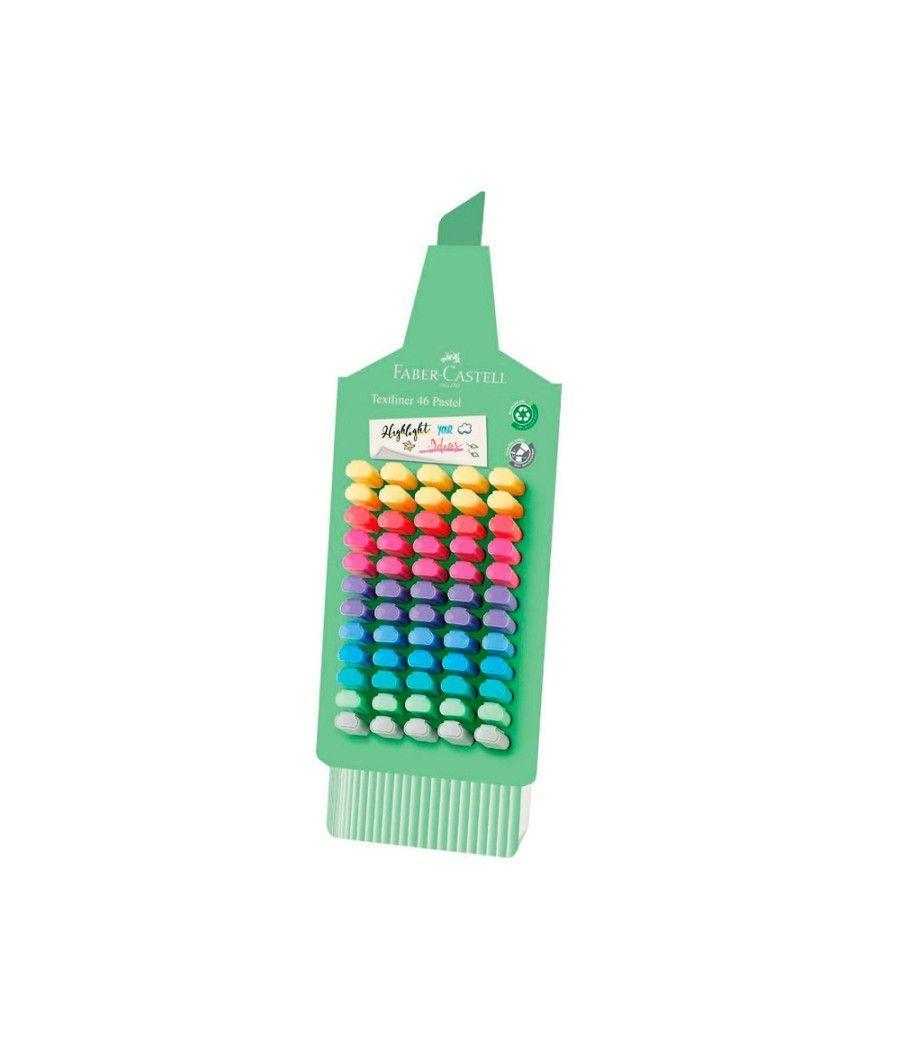 Rotulador faber fluorescente 1546 expositor de 60 unidades colores surtidos - Imagen 3