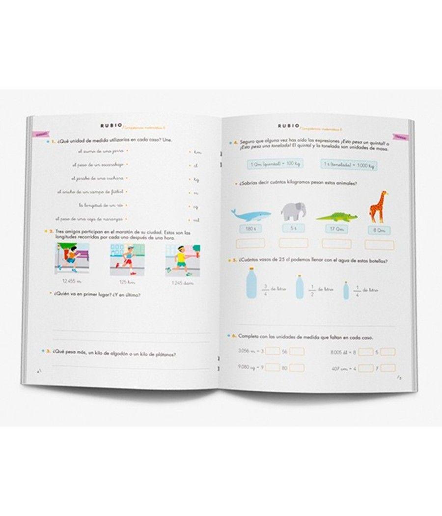 Cuaderno rubio competencia matematica 6 - Imagen 3