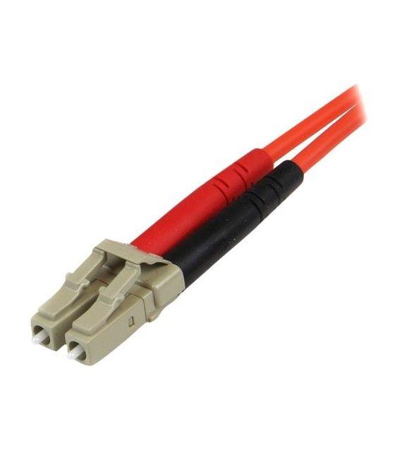 StarTech.com Cable Adaptador de Red de 1m Multimodo Dúplex Fibra Óptica LC-ST 50/125 - Patch Duplex - Imagen 3