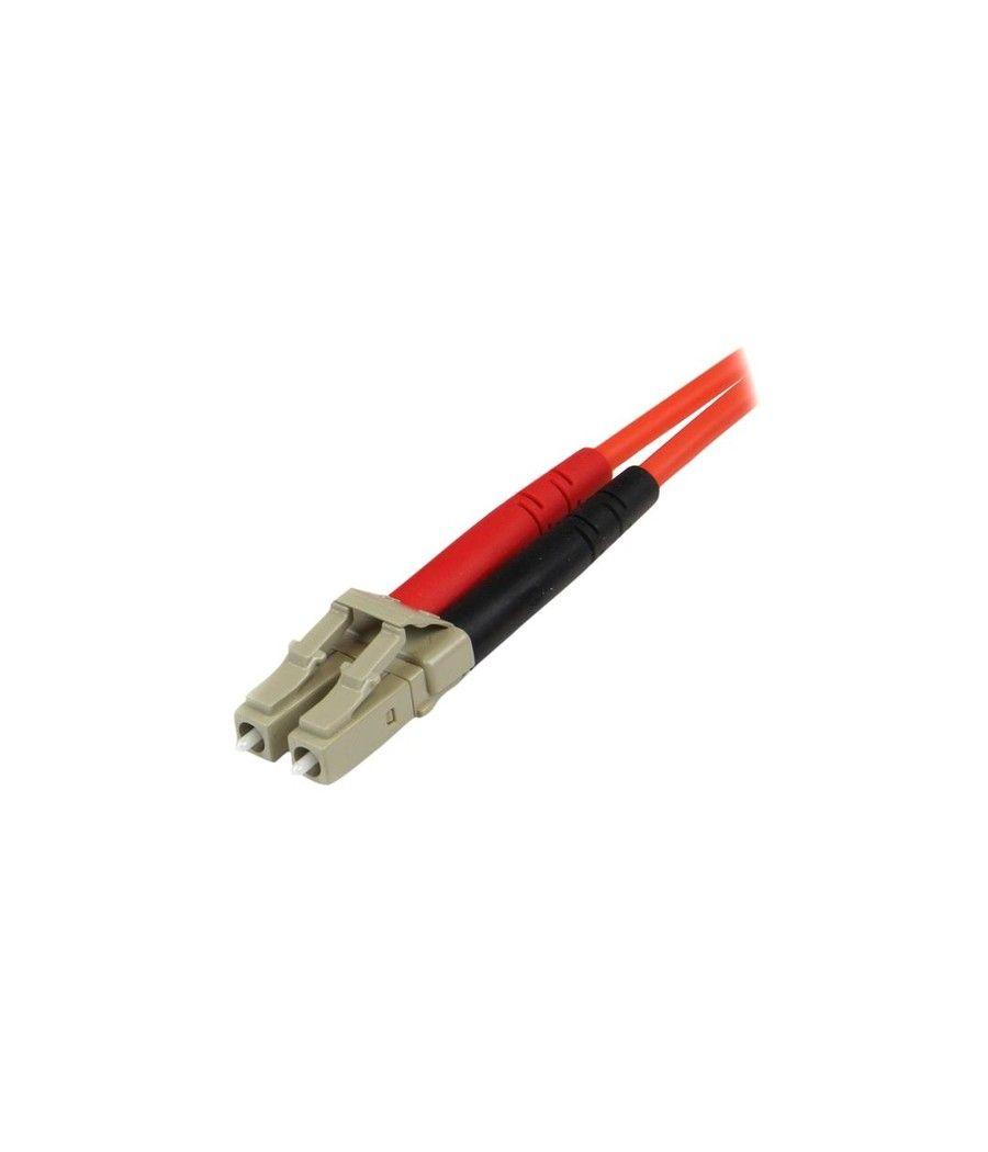 StarTech.com Cable Adaptador de Red de 1m Multimodo Dúplex Fibra Óptica LC-ST 50/125 - Patch Duplex - Imagen 3