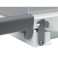 Guillotina de palanca leitz precision home office a4 base plástico longitud corte 381 mm capacidad de corte 10 - Imagen 3