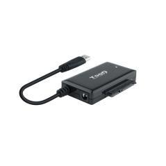 Tooq - adaptador usb 3.0 usb-a a sata para discos duros de 2.5" y 3.5" con alimentador - Imagen 1