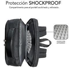 Mochila subblim business v2 ap backpack para portátiles hasta 15.6'/ puerto usb/ negra - Imagen 5