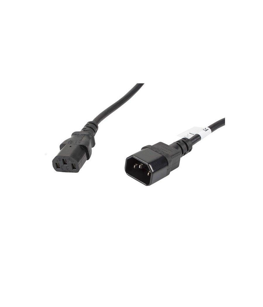 Cable alargador lanberg alimentacion cpu iec320 c13 h - iec320 c14 m vde 5m - Imagen 1