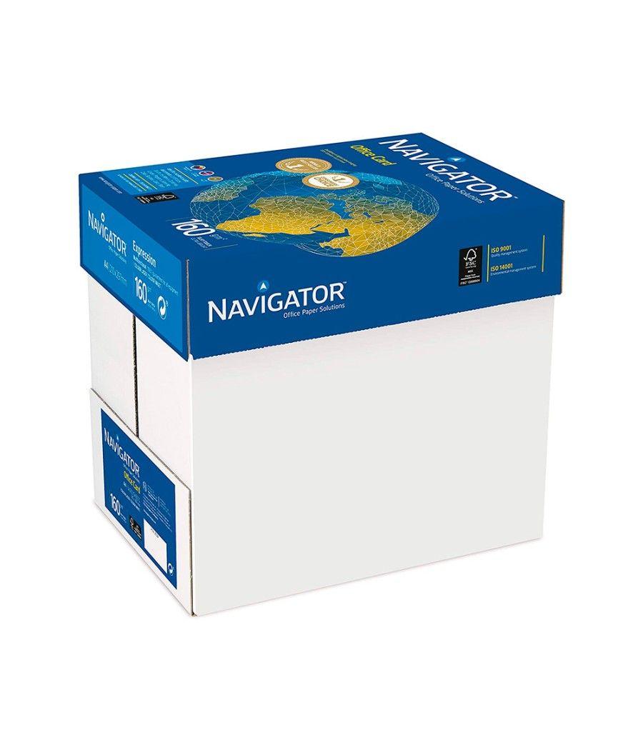 Papel fotocopiadora navigator din a4 160 gramos papel multiuso ink-jet y láser paquete de 250 hojas - Imagen 5